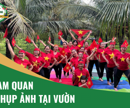 Tham Quan & Chụp Ảnh Tại Vườn